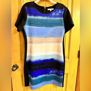 Reed knee length multicolored dress